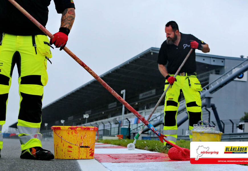 Arbeitshosen im Einsatz