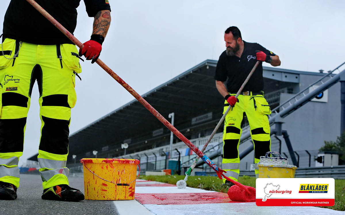 Arbeitshosen im Einsatz